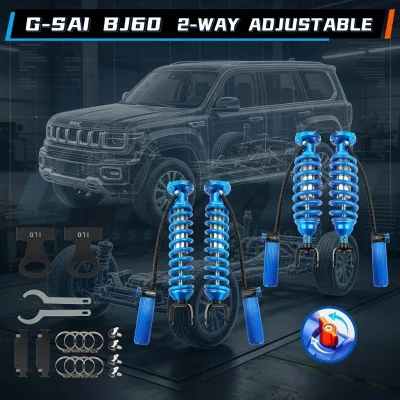 High Performance Offroad 4x4 2-Way Adjustable Shock Absorber Fit for BAIC BJ60 Lift Suspension Damper