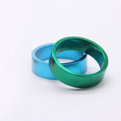 YT Wholesale G-03 Metal Cone Washer 28.8mm Aluminum Colored Anodized Plain Black Brass Conical Cone Cup Countersunk Washer