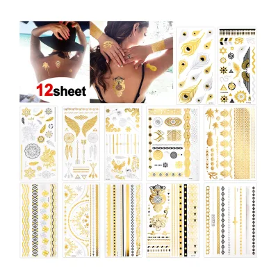 Temporary Waterproof Custom-made Artificial 3d Waterproof Tattoo Sticker