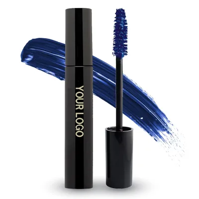 Custom Logo High Quality Black for Vegan Moisturizer Mascara with Long Lasting Volume Waterproof Black Mascara
