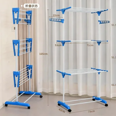 Cheap Durable 3 Tier Clothes Airer Full 40HQ 5562PCS Mass Container Shipment