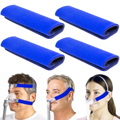 1pc CPAP Strap Covers, Innovative Satin/Polar Fleece Dual-Layer CPAP Headgear Strap Covers, Universal CPAP Strap Comfort Pads