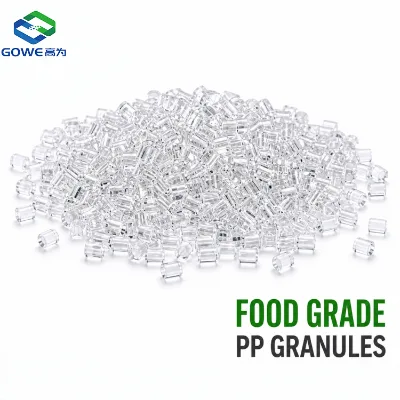 Food Grade PP Granules FDA Compliant Polypropylene Pellets for Food Containers & Kitchenware