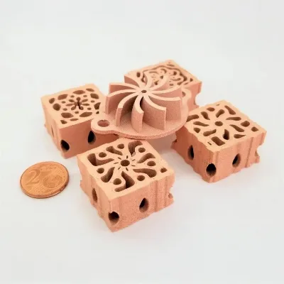 3D Printed Metal Component Custom Metal Machine Parts Furniture Components 3D Metal Printing