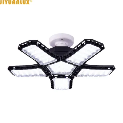 Hot Sale 60w 80w 120W Deformable Led Hexagon Car Garage Light for Workshop Lighting