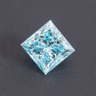 Customization IGI Certified 0.5-9.99 Carat Lab Grown Diamond Princess Bague Cut Loose Diamond Cvd Diamond Lab Created Sapphire