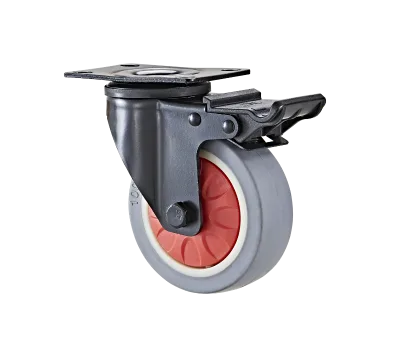 Hot sales Medium duty caster wheel of 2.5/3/4/5 inch size-- with TPR/ Rubber material caster wheel-- the new style caster wheel;