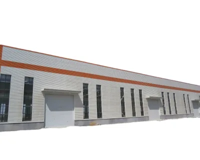 Popular Temporary Galvanized Steel Frame Warehouse for Saudi Arabia Market for Workshops & Plants Made of Steel Material
