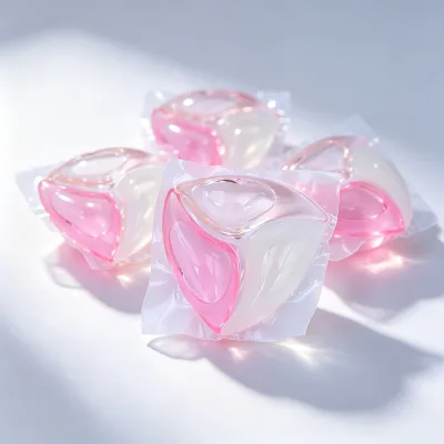 3-color Multi-chamber Laundry Pods, Cleaning, Softening & Fragrance, Remove Tough Stains