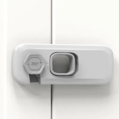 Cabinet Locks for Ultimate Child Safety ABS Lock Fits Most Cabinets Durable