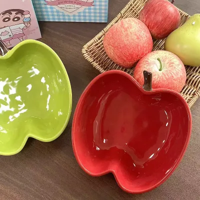 Eastern Rock High Quality Cute Fruit-Shaped Cartoon Ceramic Jewelry Box Art Deco Design Multi-Functional Tableware