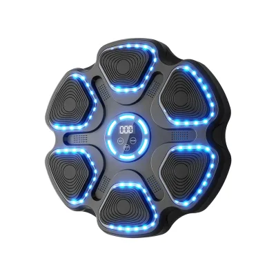 Home Electronic Upgraded Version Rhythm Beat Hit Music Boxing Machine With 6 Lights Connection