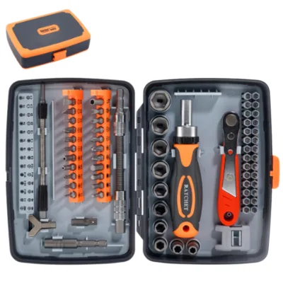 68 pcs socket kit small box car mechanical tool set combination wrench hand tool set car repair socket wrench set tools