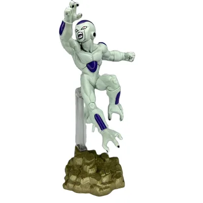 New Style High Quality Resin PVC DBZ GK White Frieza Theatrical Version Battle Stance Model Anime Frieza Cartoon-Character