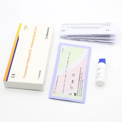 Medical Rapid Self-Test TP Kit for Syphilis Antibody Detection VDRL Early Detection Blood Test for Urine Specimens