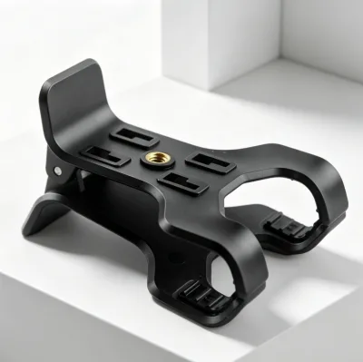Flexible Plastic Phone Clip Holder 14 Hole 4 Buckle Double Clip Mount Car GPS Tablet Holder Clamp