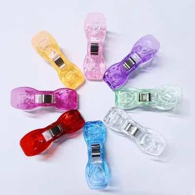 Multipurpose Sewing Quilting Clips Versatile Craft Clips Clamps for Sewing Quilting Binding Crafting Crocheting Knitting Fabric