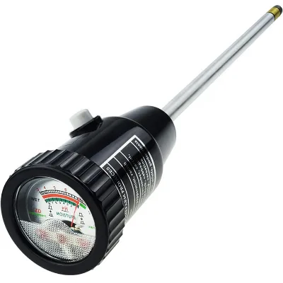 Plant Water Monitor Tester Soil Hygrometer Sensor 2-in-1 Soil Meter for Plant Care Garden 295mm Long Electrode No Battery Needed