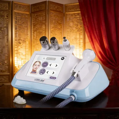 Monopolar R&F Skin Tightening Machine 1/3/10MHz Ultrasonido Hot and Cold Hammer Face Lift Professional Beauty Device