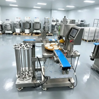 Cost-Effective Commercial Egg Tart Crust Manufacturing Machine for Start-Up Bakeries