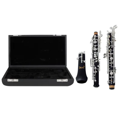 Factory Wind Instrument Accessories Wholesale High Quality Hard Pack Cases PU Black Leather Oboe case