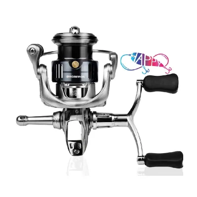 Max Drag 5kg 7+1BB Metal Interchangeable Double Handles Spinning Fishing Reel Casting Saltwater Fishing Trout Spinning Reel