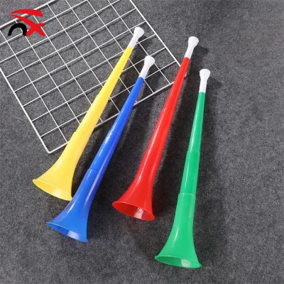 Cheap Single-section Plastic Custom Plastic Football Fans Trumpet Horn Fans Horn