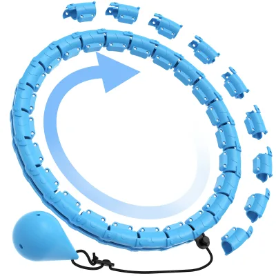 ZJFIT New Arrival Smart Exercise Hoop Fitness Massage Tool That Will Not Detach Women Weight Loss