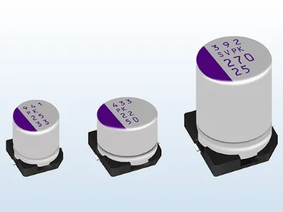 AISMARTLINK 16SVPK100M SMD Polymer Aluminum Capacitor 100uF 16V 5x5.9mm OS-CON SVPK Series