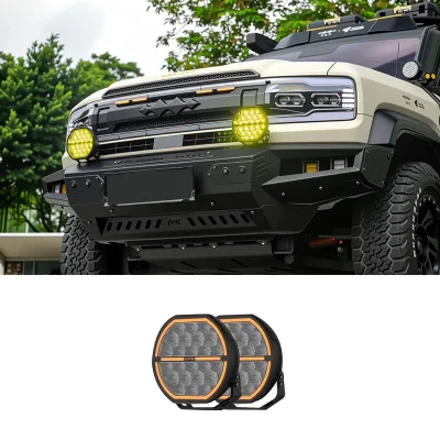 Front Bumper Denza B5 Biante LED Auxiliary Lights Ambient Light Super Bright Strobe Flash Off-Road Driving Lamp 25W 12V