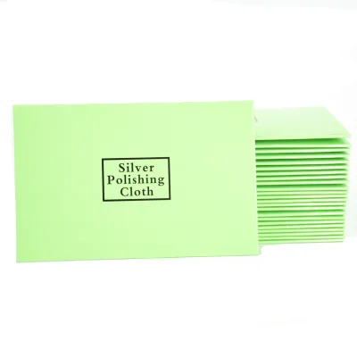 Wholesale Silver Suede Cloth for Cleaning and Polishing Custom Logo for Jewelry Cleaning Decorative Fabric