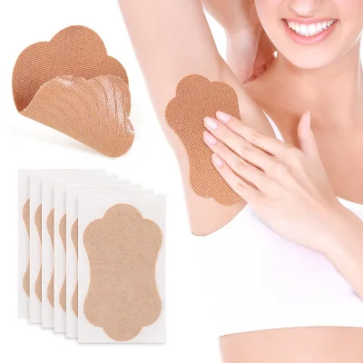 Hot Selling Wholesale Disposable Underarm Sweat Pads Super-thin Invisible Self Adhesive Sweat Patch for Women and Men
