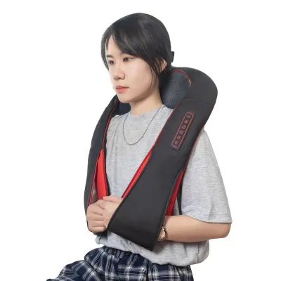 Huangtai Electric Kneading Shiatsu Cervical Neck and Shoulder Belt Massage Shawl or Belt