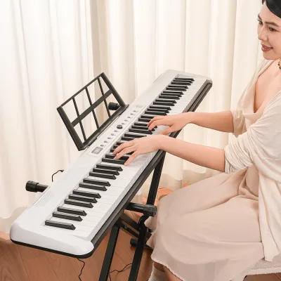 New Arrival BD-803 88-Key Beginner Electronic Keyboard Piano Musical Instrument Made of Durable Plastic With Standard White Key