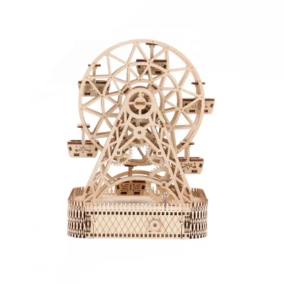 2024 Factory Most Popular Wooden 3D Puzzle 3D Laser Cut Wooden Puzzles for Children and Adults