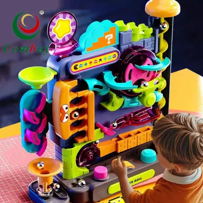 Desktop Challenge Game Children Indoor Play Track Balls Toys