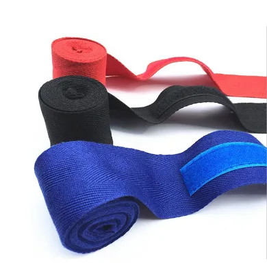 Custom Printed Cotton Boxing Hand Wraps 3m 5m Wrist Protection Bandage Durable Comfortable Custom Color & Logo
