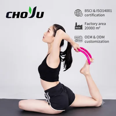Choyu Yoga Ring Pilates Circle PP TPE Resistance Tool Packaging for Core Strengthening Thigh Toning Posture Correction Training