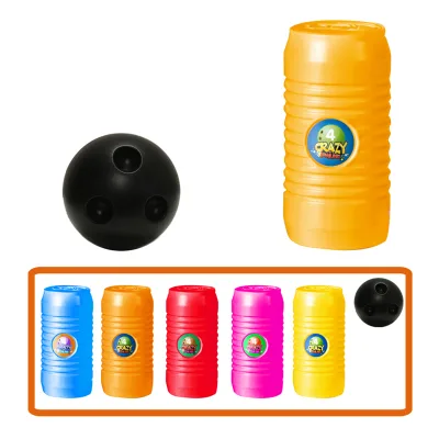 Interactive Indoor Sport Game for Kids Six Small Throwing Bottle Toys Cornhole Inspired