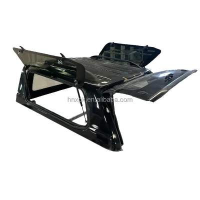 Factory Wholesale Canopy Fiberglass Hardtop Canopy with Luggage Rack with Aluminum Fixed Glass for JAC T6 T8