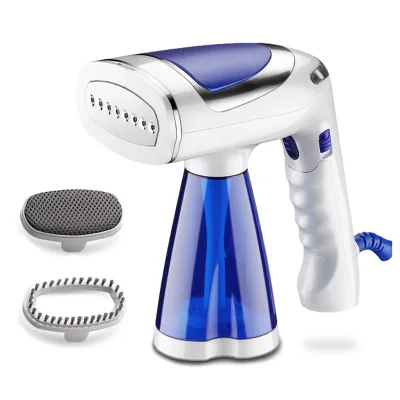 Foldable Handheld Electric Garment Steamer 1600W Portable High Wired 3 Adjustable Gears 250ML Auto Shut 8 Holes Travel Clothing