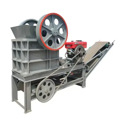 PE300*500 with Best Price Rock Crusher in Egypt Driven by Diesel Engine in Construction River Stone Jaw Crusher