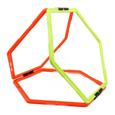 Hexagonal Hex Football Basketball Tennis Soccer Workout Speed Agility Training Rings
