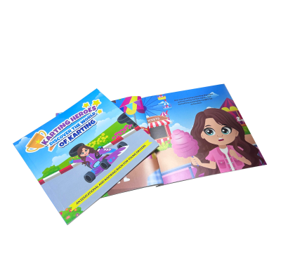 Eco-friendly Fancy Paper Art Book Children Bedtime Story Books Picture Book Printing Services