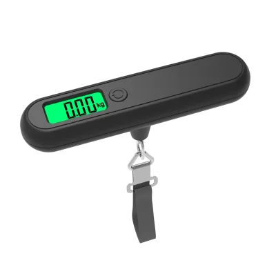 A Mazon Hot Sell New Arrival 50kg Portable Digital Luggage Weighing Scales Travel Suitcase Scale 110lb Handheld Scale Balance