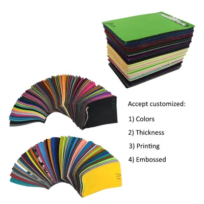 Factory Wholesale 1.5-20MM Neoprene Fabric in Rolls Customized Thickness Colors for Bag & Luggage Making Materials
