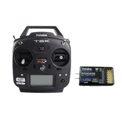 T6K V3S 8-Channel 2.4GHz Transmitter with R3006SB Receiver T-FHSS for RC Airplane Helicopter Glider