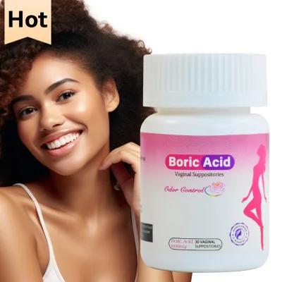Chinaherbs Hot Selling Vaginal Boric Acid Suppositories Pill Vagina Capsules Own logo Pills GMP Suppository Powder