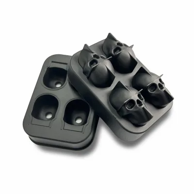 2025 Custom Color Silicone Rose Ice Cube Mold Easy Release Ice Cube Tray in Rose Shape for Cooking