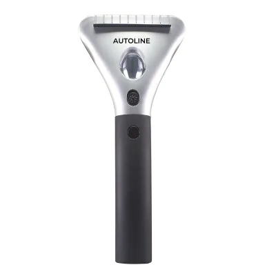 DC12V Car Heated Electric Ice Scraper with Retractable Handle for Removing Windshield Snow